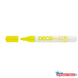 Lakkmarker, decomarker 2-4mm, kerek Ico sárga