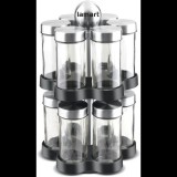 Lamart fűszertartó készlet LT7044 STEEL állványon (LT7044 STEEL)