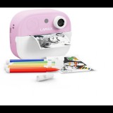LAMAX InstaKid2 Play - pink hőpapíros rózsaszín gyerek fényképezőgép (8596687002502)