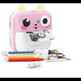 LAMAX InstaKid2 Plus Pink hőpapíros rózsaszín gyerek fényképezőgép (8596687002700)