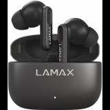 LAMAX SteelClips1 ANC Bluetooth Fülhallgató Headset Töltőtokban - Fekete (LXIHMSCPS1AAA)