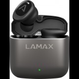 LAMAX SteelDots3 ANC Bluetooth Fülhallgató Headset - Fekete (LXIHMSDTS3AAA)