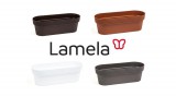 Lamela Jersey műanyag balkonláda , 50 cm