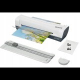 Lamináló készlet, A4, 80-125 mikron, LEITZ "iLam Home 4-in-1", fehér (74340001)