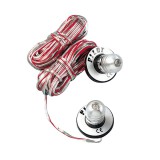 Lampa 12V-os Led projektor - kék