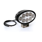 LAMPA 6 LED-es ovál munkalámpa - 24W - WL-4