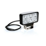 LAMPA 6 LED-es téglalap munkalámpa - 18W - WL-2