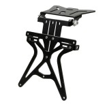 Lampa Aero-X motorkerékpár rendszám tartó - fekete