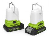 Lámpa akkumulátoros Greenworks 24V; 700LM akku és töltő nélkül