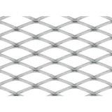 Lampa alu hűtőrács - rombusz mintás - matt ezüst - 120x20cm