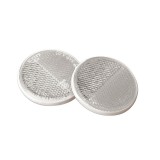 LAMPA Kerek prizma - piros - fehér