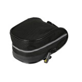 LAMPA Kerékpáros nyeregtáska - fekete