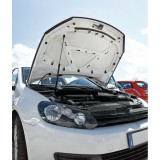 LAMPA Motorháztető- és ajtószigetelés fekete, D profil 3,1 méter 18x13mm 70007