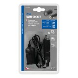 LAMPA Szivargyújtós USB töltő - 2xUSB