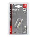 Lampa Szofita SMD LED izzó - 12V - 8x36 mm - SV8,5-8 - 1 db