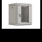 Lanberg 10" Fali rack szekrény 6U 300x300mm - Szürke (WF11-3306-10S)