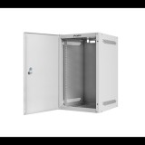 Lanberg 10" Fali rack szekrény 9U 280x310mm - Szürke (WF10-2309-00S)