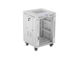 Lanberg 19" 15U LCD Szabadon álló Rackszekrény Grey FF01-6615-12SL