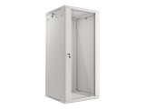 Lanberg 19" 27U Falra szerelhető Rackszekrény Grey WF01-6627-10S