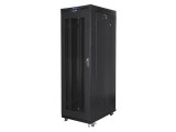 Lanberg 19" 27U Szabadon álló Rackszekrény Black FF01-8027-12BL