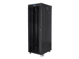 Lanberg 19" 37U Szabadon álló Rackszekrény Black FF01-6837-12BL