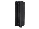 Lanberg 19" 42U LDC Szabadon álló Rackszekrény Black FF01-6642-12BL