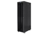 Lanberg 19" 47U Szabadon álló Rackszekrény Black  FF01-8247-12BL