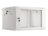 Lanberg 19" 6U Falra szerelhető Rackszekrény Silver WF01-6406-10S