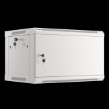 Lanberg 19" Fali rack szekrény 6U 600x450mm - Szürke (WF01-6406-00S)