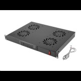 Lanberg 19" ventilátor egység rackszekrényhez fekete (AK-1503-B) (AK-1503-B)