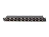 Lanberg 48-port Patch Panel 1U Black PPS5-1048-B