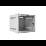 Lanberg 4U 10" fali rack szekrény 280x310mm szürke (WF10-2304-10S) (WF10-2304-10S)