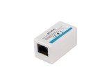 Lanberg AD-RJ45-RJ45-OU5 RJ45-RJ45 Cat.5E UTP árnyékolatlan fehér toldó