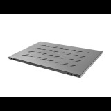 Lanberg AK-1009-B 1U 19" Fix polc - Fekete (AK-1009-B)