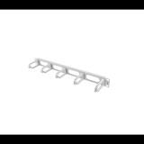 Lanberg AK-1205-S Kábelrendező 19" rack szekrényekhez Szürke (AK-1205-S)