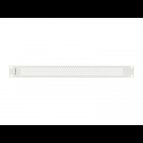 Lanberg AK-1411-S 19" zárópanel 1U - Szürke (AK-1411-S)