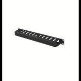 Lanberg AK-1704-B 19" 1U Kábelrendező (AK-1704-B)