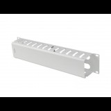 Lanberg AK-1705-S 19" kábelrendező panel 2U - Szürke (AK-1705-S)
