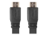 LANBERG CA-HDMI-21CU-0018-BK Lanberg cable HDMI M/M V2.0 1.8M Black Flat