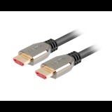 Lanberg CA-HDMI-30CU-0005-BK HDMI v2.1 kábel 0.5m Fekete (CA-HDMI-30CU-0005-BK)