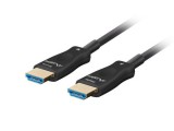 Lanberg CA-HDMI-30FB-1000-BK HDMI 2.1 apa-apa fekete aktív optikai AOC kábel 100m