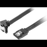Lanberg CA-SASA SATA Kábel 0.5m (SATA3 apa - SATA3 apa) (CA-SASA-13CU-0050-BK)