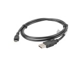 Lanberg CA-USBM-10CC-0010-BK USB kábel 1 M USB 2.0 Micro-USB B USB A Fekete