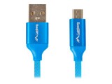 LANBERG CA-USBM-20CU-0018-BL Lanberg cable Premium Quick Charge 3.0, USB Micro-B(M)->A(M) 1.8M Blue
