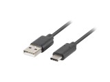 Lanberg CA-USBO-10CU-0005-BK USB kábel 0,5 M USB 2.0 USB A USB C Fekete