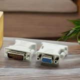 LANBERG DVI-I to VGA/D-Sub PC Átalakító adapter Fehér