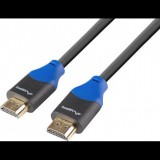 Lanberg HDMI 2.0 apa - HDMI 2.0 apa Kábel 3m - Fekete (CA-HDMI-15CU-0030-BK)
