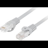 Lanberg Patch kábel CAT.6 UTP LSZH 10m szürke, réz (PCU6-10CU-1000-S)