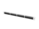 Lanberg Patch Panel 24 port 1U, cat. 6, grey PPU6-1024-S