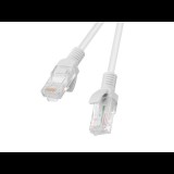 Lanberg Patchcord RJ45 CAT5e UTP kábel 0.5m szürke (PCU5-10CC-0050-S) (PCU5-10CC-0050-S)
